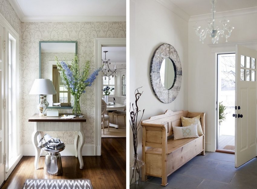 Et riktig valgt speil og rammen kan bli et ekte interiør. Et riktig valgt speil og rammen kan bli et ekte interiør.