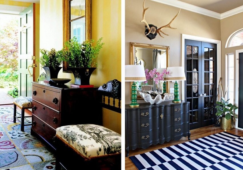 Blomster i originale potter vil dekorere interiøret Blomster i originale potter vil dekorere interiøret