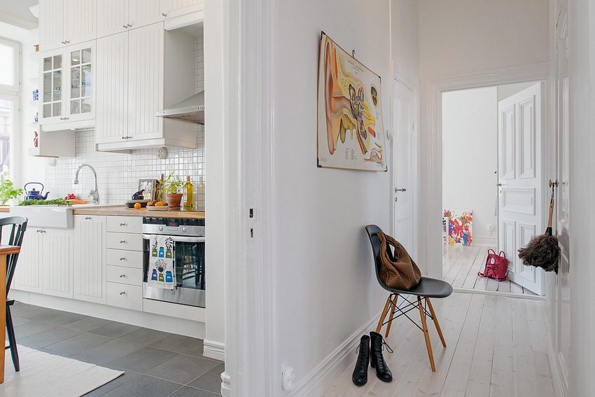 עיצוב מודרני של מסדרון קטן עיצוב מודרני של מסדרון קטן