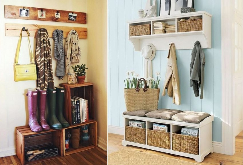 פיתרון טרי לדירה קטנה יהיה פנים המסדרון, המעוצב בסגנון פרובנס פיתרון טרי לדירה קטנה יהיה פנים המסדרון, המעוצב בסגנון פרובנס