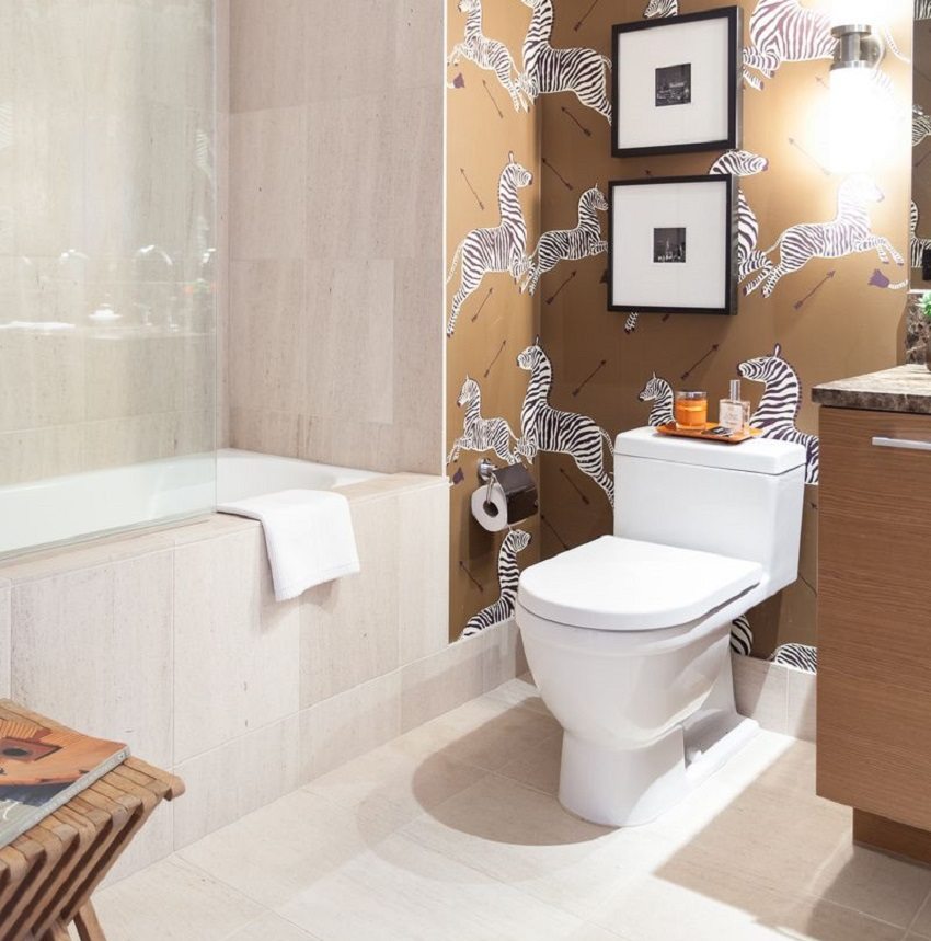 Animal-Print wird stilvoll mit beruhigenden Tönen kombiniert Animal-Print wird stilvoll mit beruhigenden Tönen kombiniert