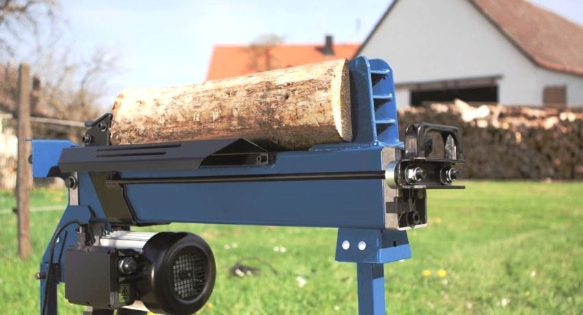 Ein werksseitig hergestellter Holzspalter kostet mehr als ein selbst montierter Diy Holzspalter: Zeichnungen, Fotos, Anleitungen