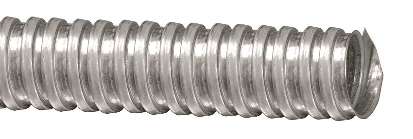 Ống kim loại dạng sóng được sử dụng để định tuyến cáp điện một cách an toàn Ống kim loại dạng sóng được sử dụng để định tuyến cáp điện một cách an toàn