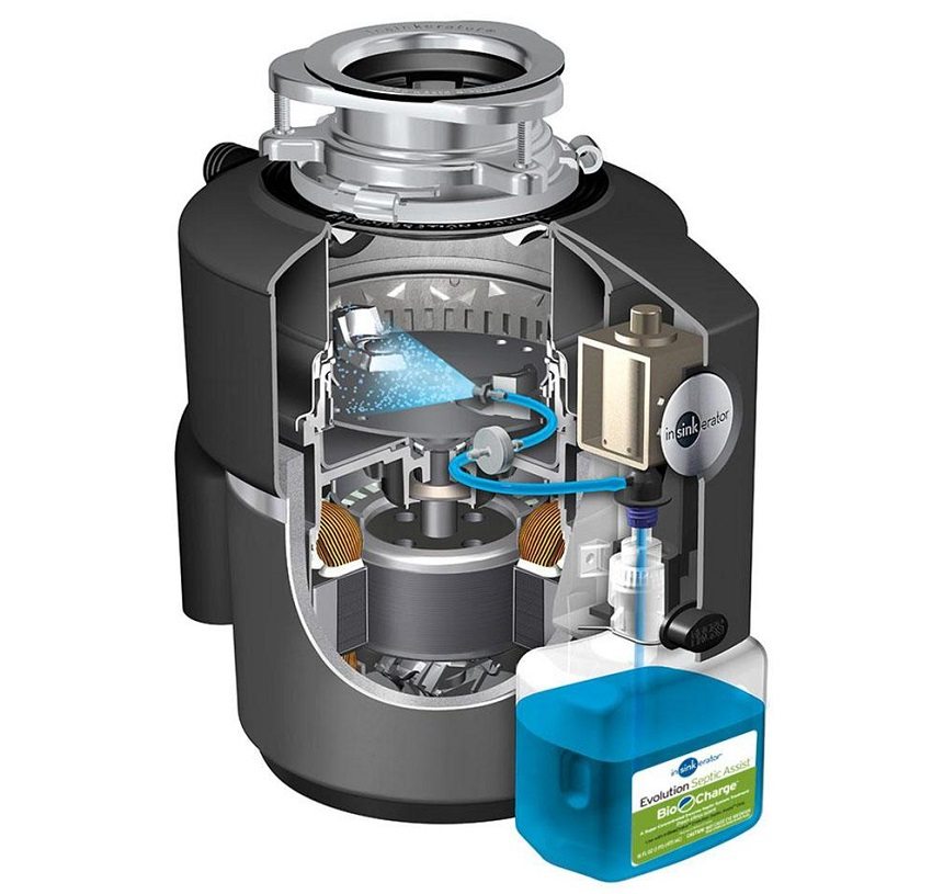 InSinkErator Evolution Septic Assist Septic Assister Chế độ xem từng phần InSinkErator Evolution Septic Assist Septic Assister Chế độ xem từng phần