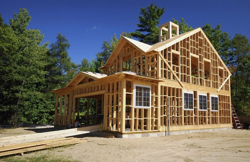 A frame house can be built in two months A frame house can be built in two months