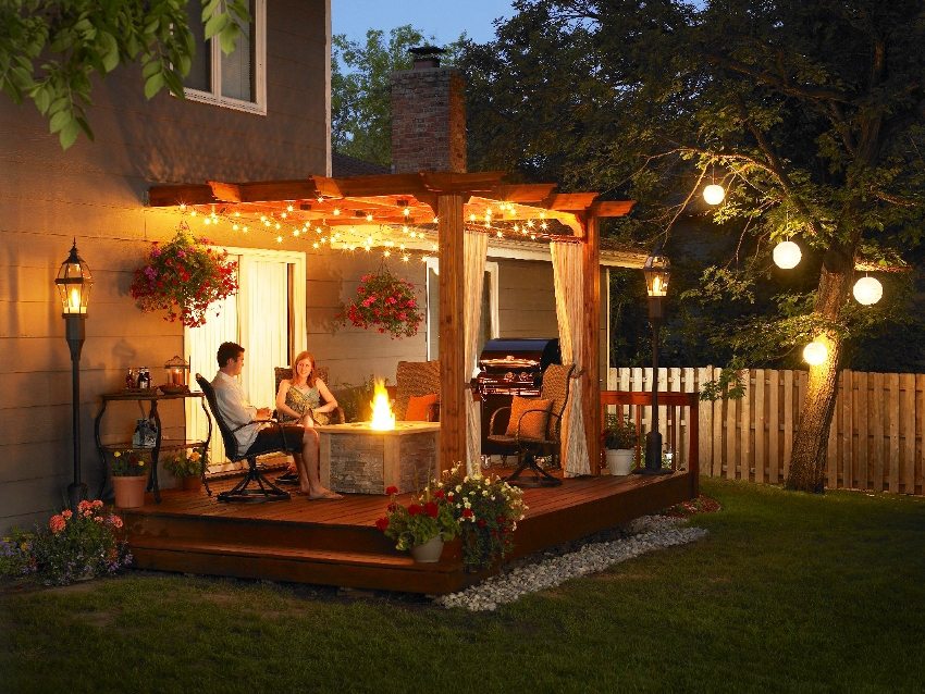 דוגמה לסידור מרפסת של בית עץ דוגמה לסידור מרפסת של בית עץ