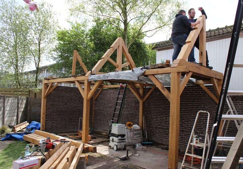 Bygg en veranda med egne hender Bygg en veranda med egne hender