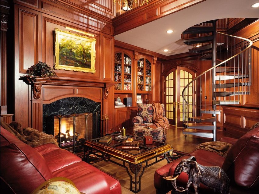 Винтовото стълбище ще се побере във всеки интериорен стил Винтовото стълбище ще се побере във всеки интериорен стил