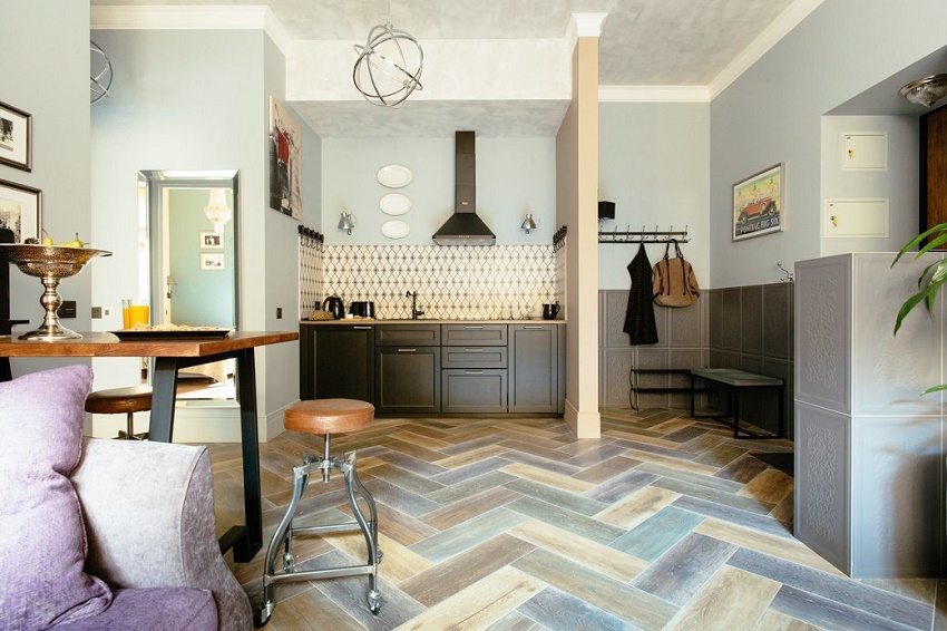 פיתרון מודרני למטבח קטן בחרושצ'וב פיתרון מודרני למטבח קטן בחרושצ'וב