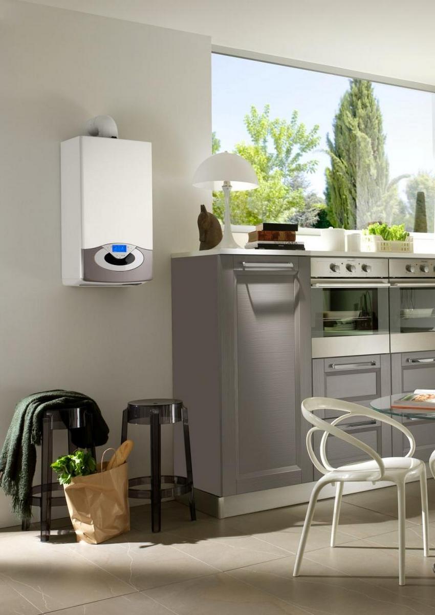 A distinctive feature of wall-mounted gas boilers is their compact size A distinctive feature of wall-mounted gas boilers is their compact size