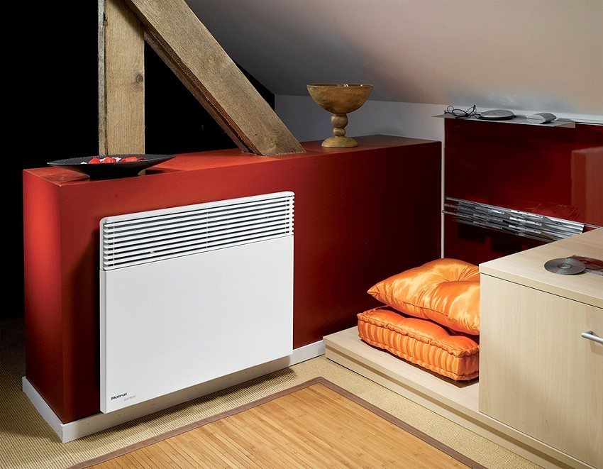 Stylish electric convector from Noirot Stylish electric convector from Noirot