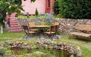 Gjør-det-selv landskapsdesign av en hytte 10 mål: bilder av eksemplariske prosjekter