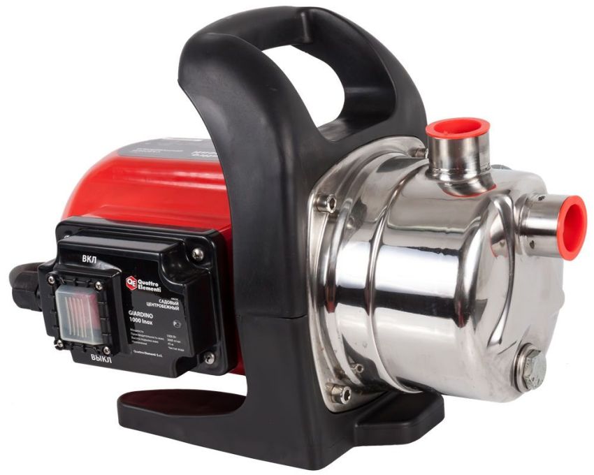 Površinska pumpa Quattro Elementi Giardino 1000 Inox s dubinom uranjanja 6 m Površinska pumpa Quattro Elementi Giardino 1000 Inox s dubinom uranjanja 6 m