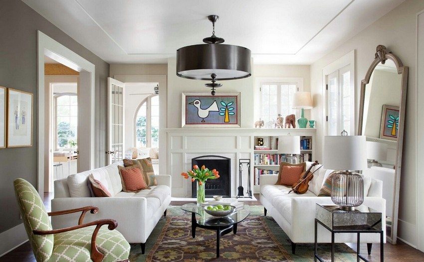 שימשו סדיני גבס לקישוט תקרת הסלון שימשו סדיני גבס לקישוט תקרת הסלון