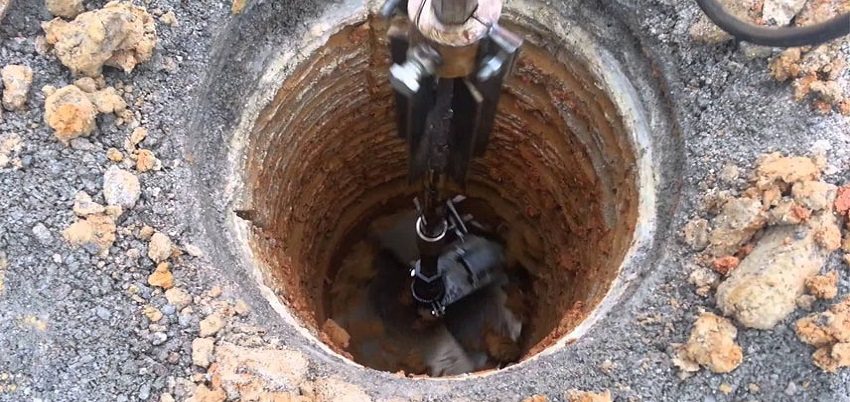 เจาะบ่อใต้เสาเข็ม เจาะบ่อใต้เสาเข็ม