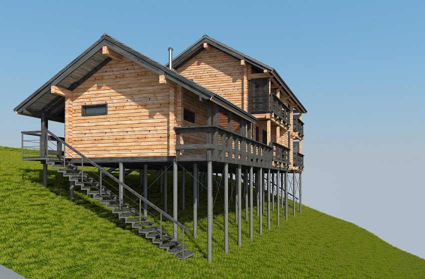 โดยทั่วไปจะใช้ฐานรากเสาเข็มบนดินที่มีน้ำอิ่มตัว โดยทั่วไปจะใช้ฐานรากเสาเข็มบนดินที่มีน้ำอิ่มตัว