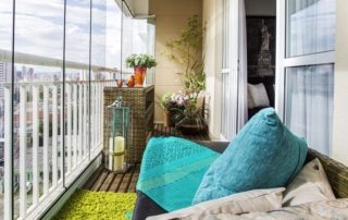 Penebat loggia buat sendiri: arahan foto langkah demi langkah