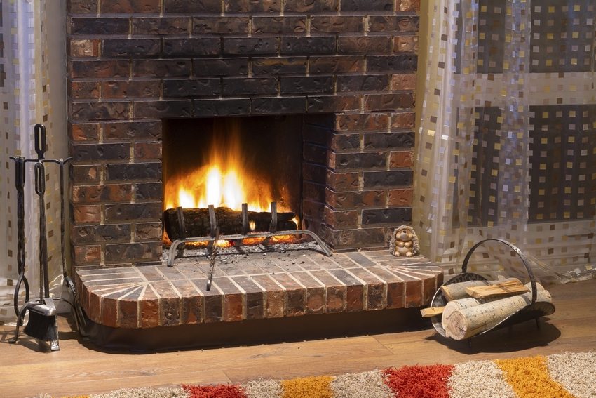 Ceglany kominek zrób to sam Ceglany kominek zrób to sam