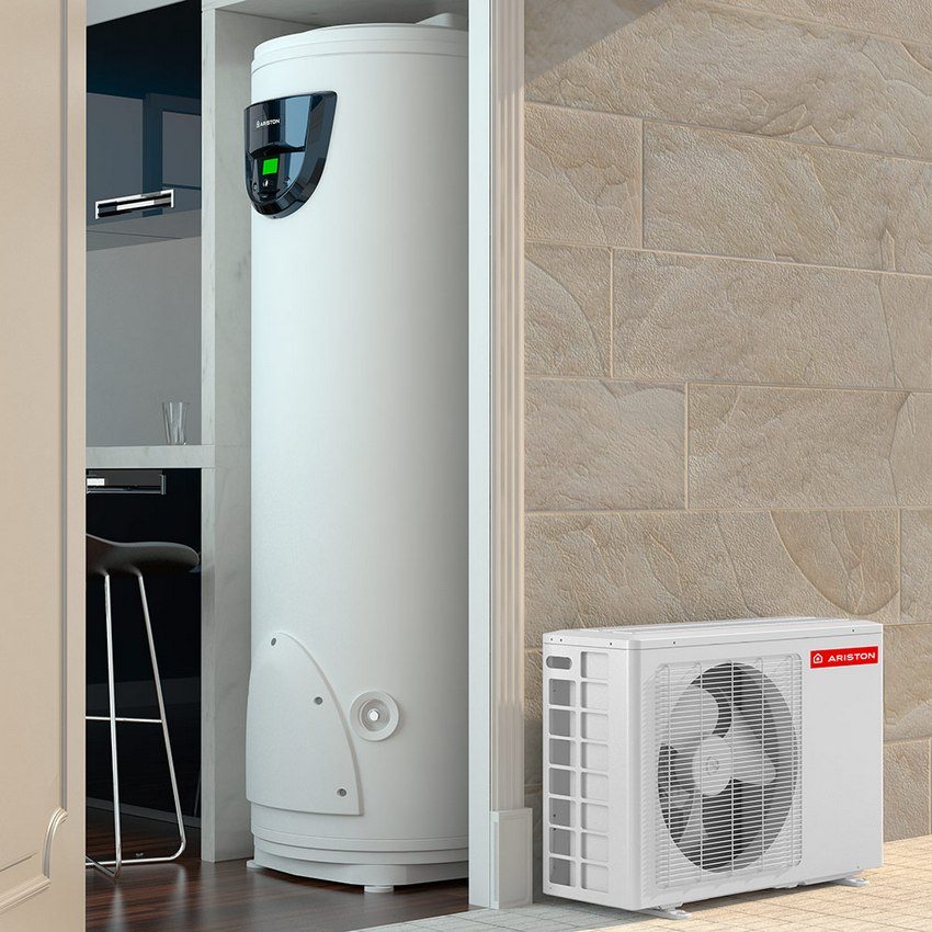 Модел на пода на бойлер с термопомпа Модел на пода на бойлер с термопомпа