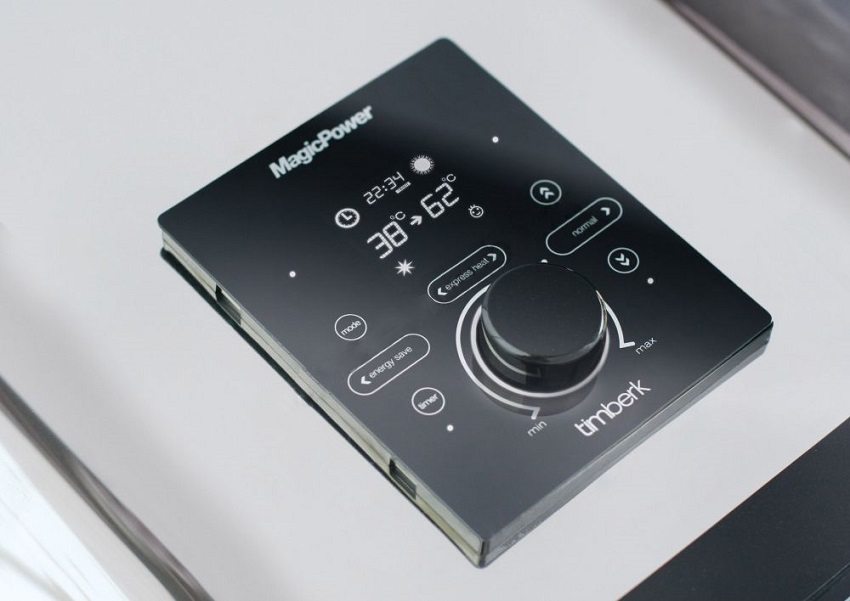 Контролен панел за температурни режими и работа на котела Контролен панел за температурни режими и работа на котела