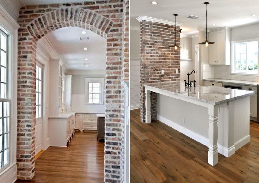 Опции за използване на тухлена зидария при създаване на отвори и прегради Опции за използване на тухлена зидария при създаване на отвори и прегради