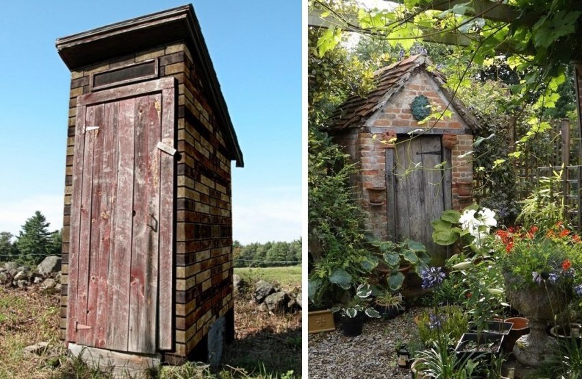 Példák tégla WC-kre a nyaralójukban Példák tégla WC-kre a nyaralójukban