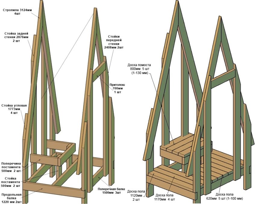 Shalash WC, 4. ábra: keret, padló és emelvény burkolata Shalash WC, 4. ábra: keret, padló és emelvény burkolata