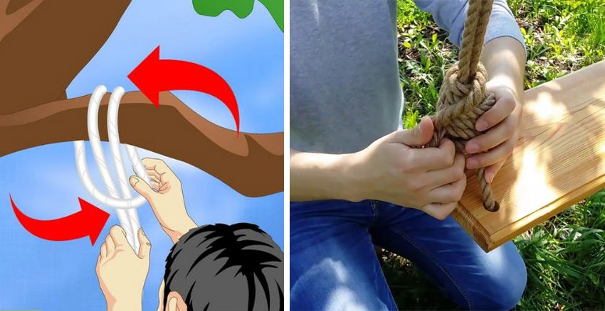 Używając liny, należy zwrócić szczególną uwagę na jakość węzłów Używając liny, należy zwrócić szczególną uwagę na jakość węzłów