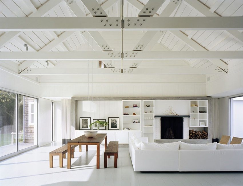 Taket som gjentar takets form, vil bidra til å øke plassen i huset. Taket som gjentar takets form, vil bidra til å øke plassen i huset.