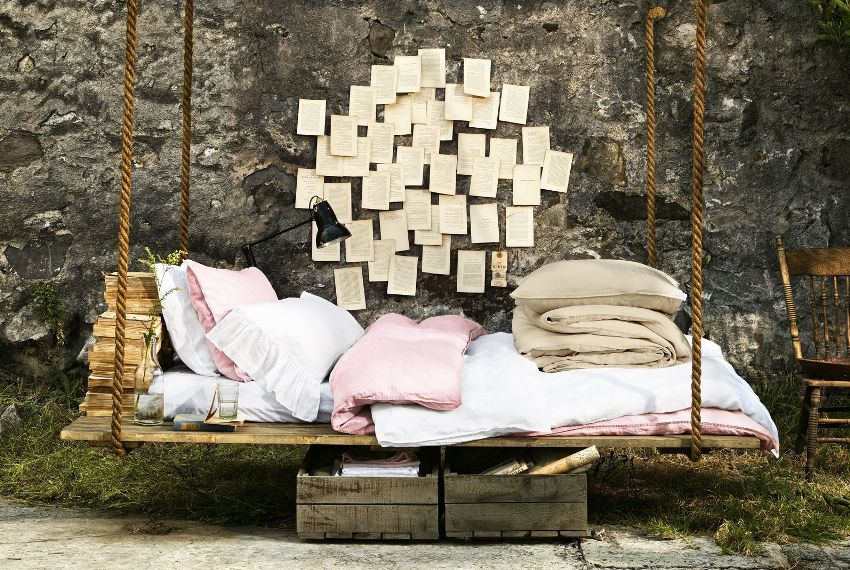 หมอนและผ้าห่มจะทำให้วงสวิงนุ่มสบายขึ้น หมอนและผ้าห่มจะทำให้วงสวิงนุ่มสบายขึ้น