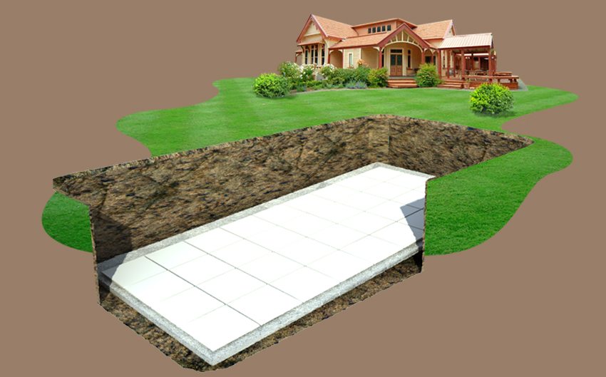 Krok 3. Na gotowej poduszce leży pianka o grubości 5 cm Krok 3. Na gotowej poduszce leży pianka o grubości 5 cm