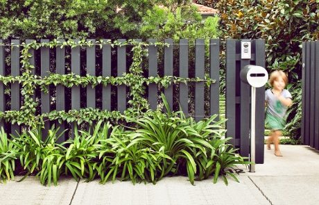 รั้วไม้: ภาพถ่ายของโครงสร้างในการออกแบบที่ทันสมัย