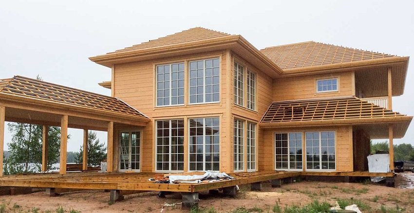 Nowadays, houses made of natural wood have become very popular. Nowadays, houses made of natural wood have become very popular.