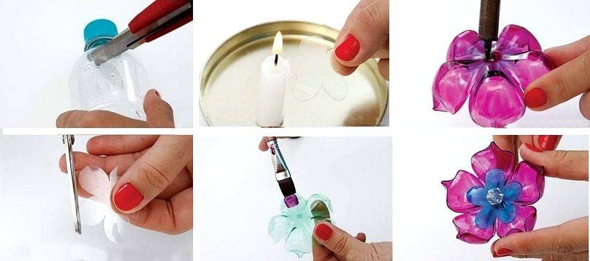 กระบวนการประดิษฐ์ดอกไม้จากขวดพลาสติกโดยใช้เทคโนโลยี reflow กระบวนการประดิษฐ์ดอกไม้จากขวดพลาสติกโดยใช้เทคโนโลยี reflow