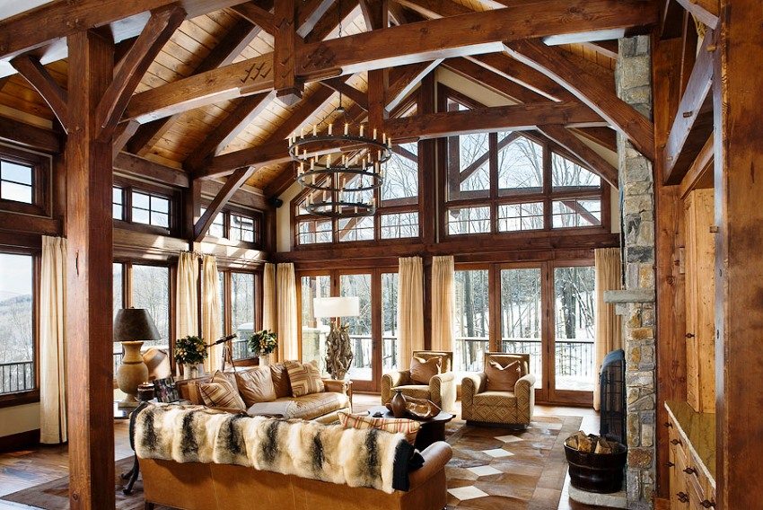 שכמיות ושטיחים עשויים עורות של בעלי חיים הם מאפיין חובה של בית ציד שכמיות ושטיחים עשויים עורות של בעלי חיים הם מאפיין חובה של בית ציד