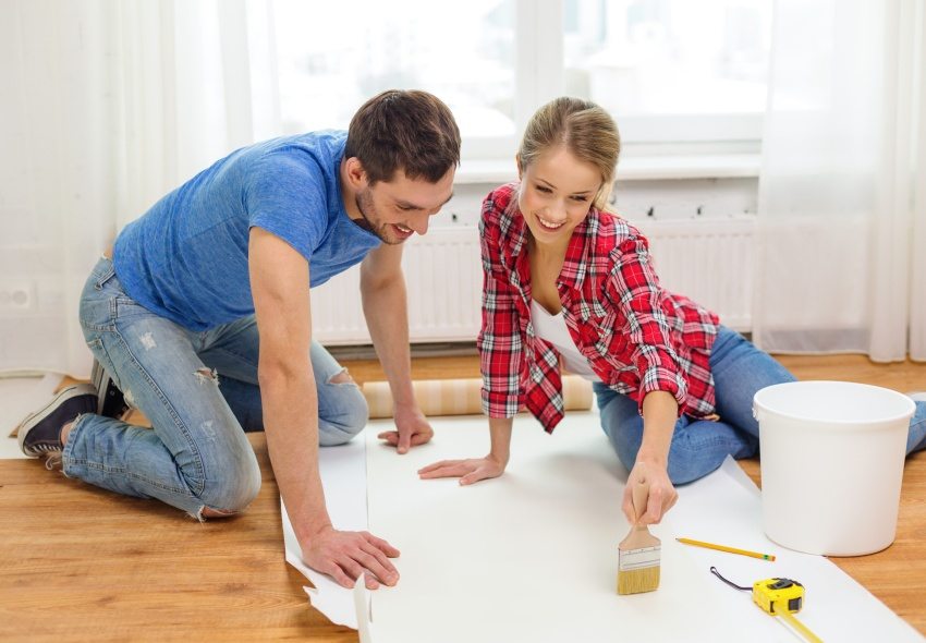 Vinyl tapet kan limes på alle typer underlag Vinyl tapet kan limes på alle typer underlag