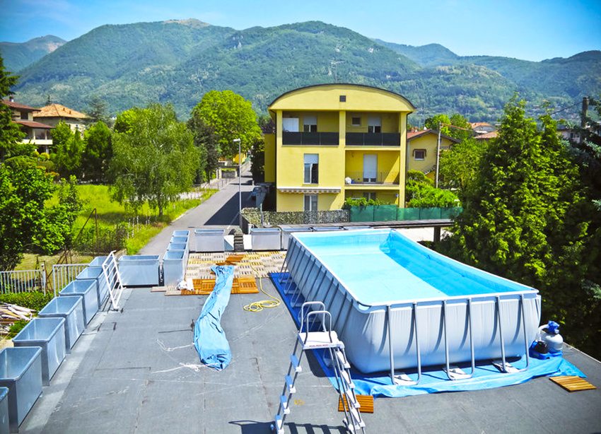 Struktura okvira može se instalirati ovisno o sezoni Struktura okvira može se instalirati ovisno o sezoni