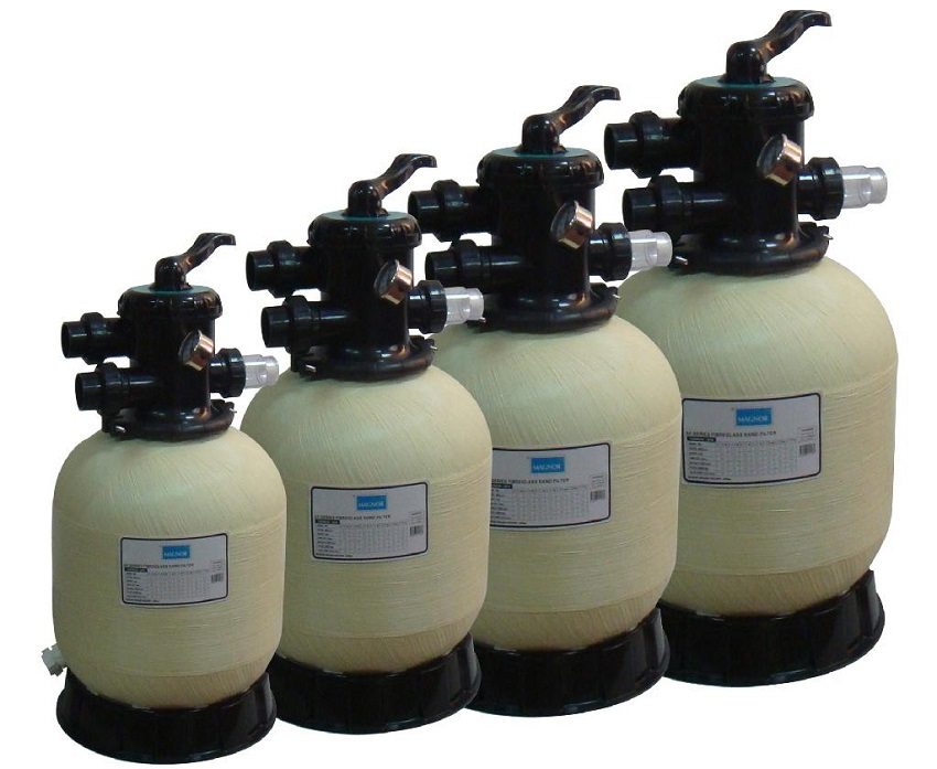 Ponekad se sadržaj filtera s pijeskom kombinira, ispunjavajući različite vrste punila u nekoliko slojeva Ponekad se sadržaj filtera s pijeskom kombinira, ispunjavajući različite vrste punila u nekoliko slojeva