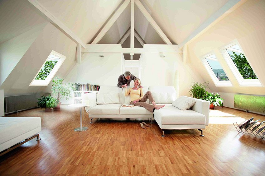 חדר בעליית גג מסוג מפלס אחד חדר בעליית גג מסוג מפלס אחד