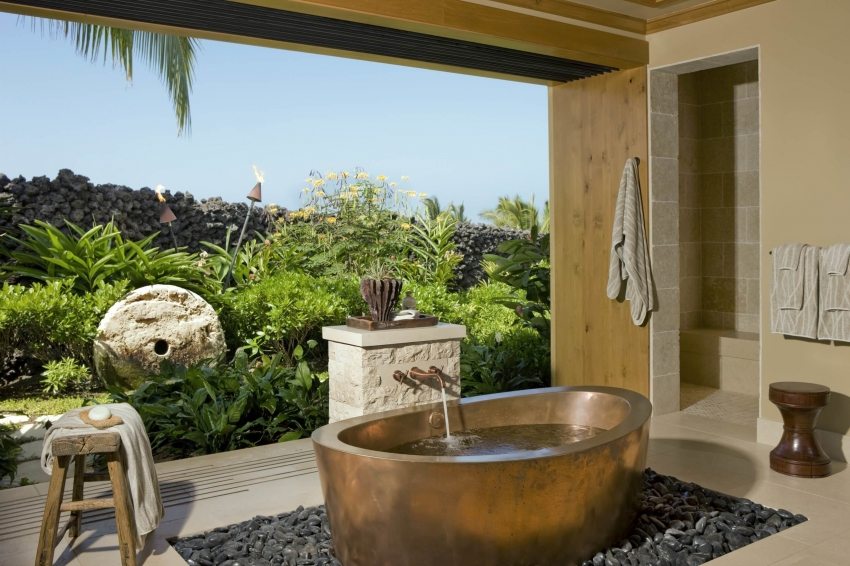 Vanntett og vaskbar 3D tapet for bad Vanntett og vaskbar 3D tapet for bad