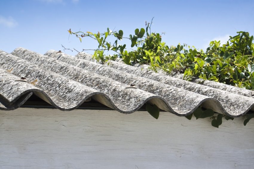 Mái của tòa nhà được bao phủ bởi các tấm đá phiến Mái của tòa nhà được bao phủ bởi các tấm đá phiến