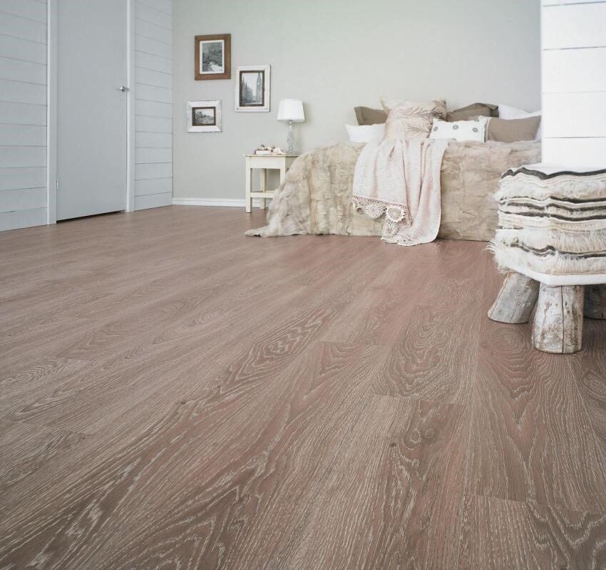 Laminat i soveværelset i vintage stil Laminat i soveværelset i vintage stil