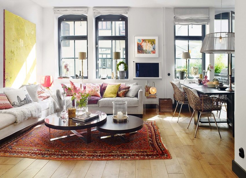 Laminatgulve er velegnet til efterbehandling af et rum i enhver stil Laminatgulve er velegnet til efterbehandling af et rum i enhver stil