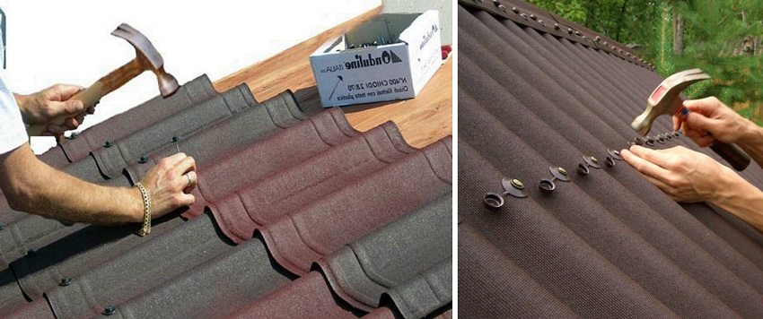 For installasjon av onduvilla og ondulin produseres spesielle komponenter For installasjon av onduvilla og ondulin produseres spesielle komponenter