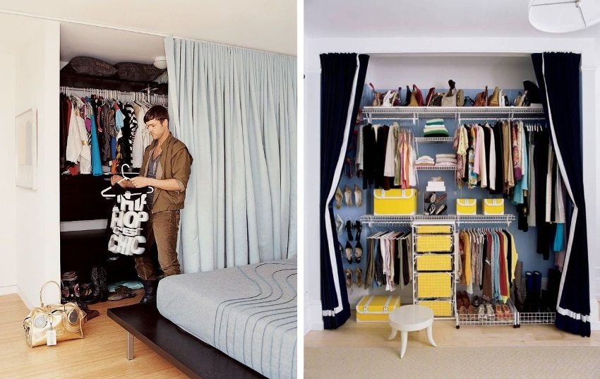 Mga halimbawa ng naka-istilong disenyo ng mga dressing room na gumagamit ng mga tela ng tela Mga halimbawa ng naka-istilong disenyo ng mga dressing room na gumagamit ng mga tela ng tela