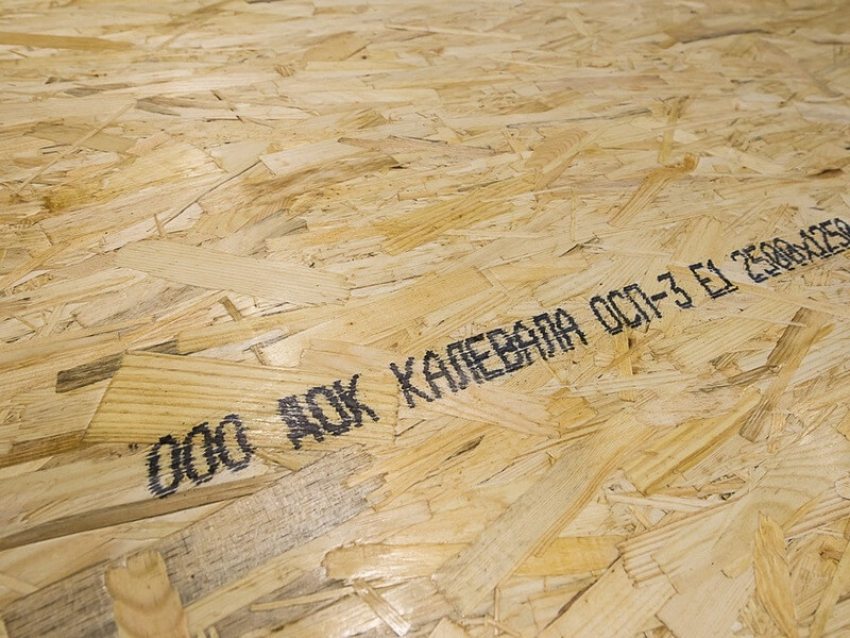 Σήμανση πλακών OSB-3 Σήμανση πλακών OSB-3