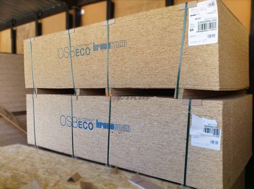 Συσκευασμένα φύλλα OSB Συσκευασμένα φύλλα OSB