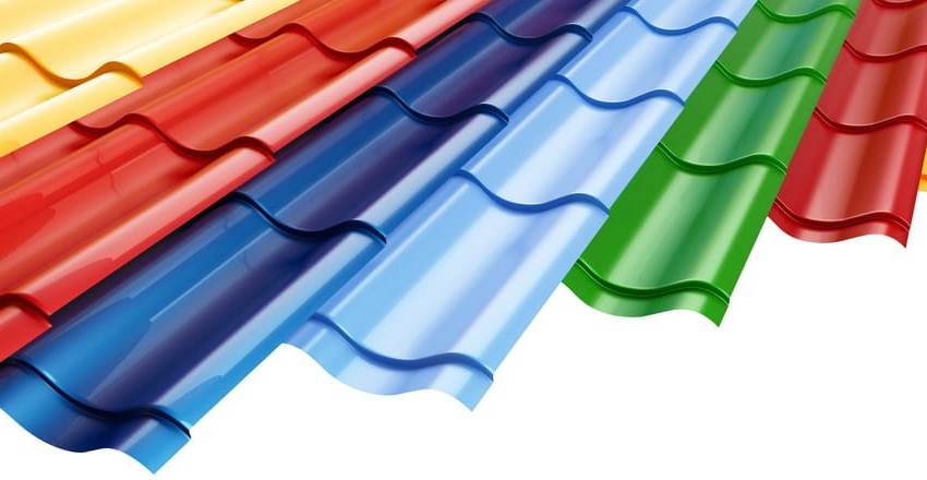 กระเบื้องโลหะหลากหลายสี กระเบื้องโลหะหลากหลายสี