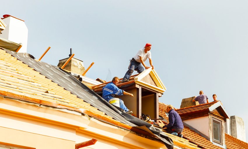 Ang pangwakas na yugto ay magiging waterproofing at pag-install ng bubong Ang pangwakas na yugto ay magiging waterproofing at pag-install ng bubong