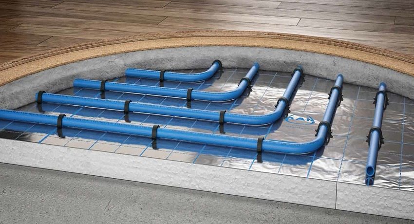 מים חמים להנחה מתחת לריצוף למינציה רצפה חמה מתחת לרבד. התקנת DIY: הוראות להתקנת וידאו